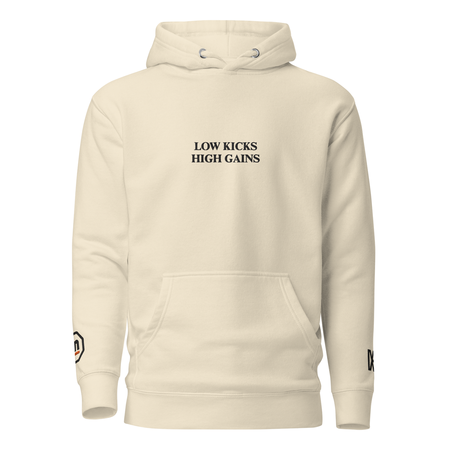 MetaFight Low Kicks High Gains - Hoodie