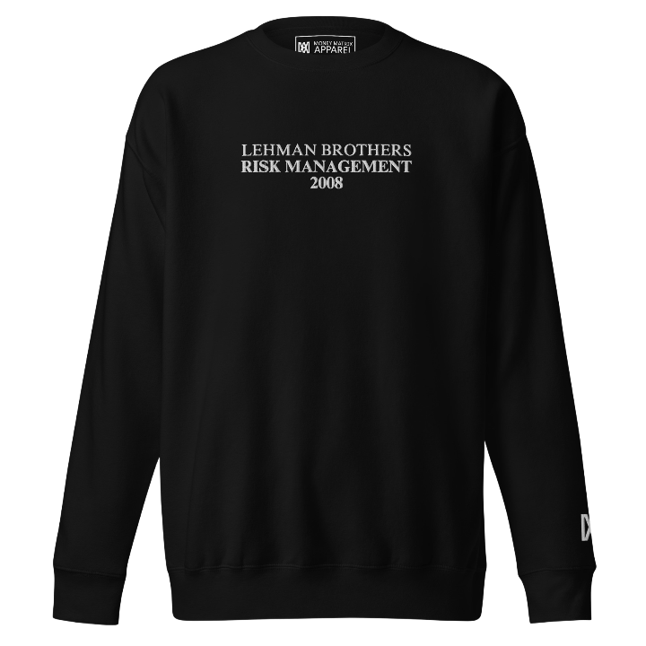 Lehman Brothers Risk Management 2008 - Crewneck