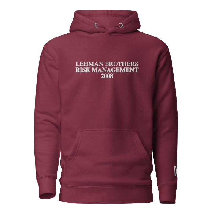 Lehman Brothers Risk Management 2008 - Hoodie