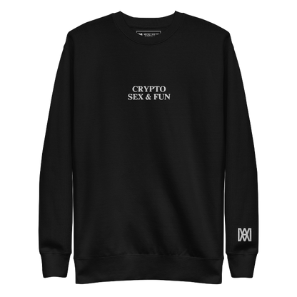 Crypto Sex & Fun - Crewneck