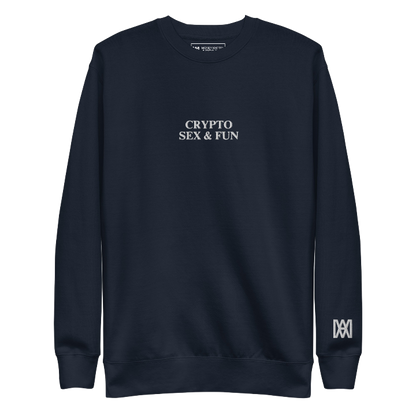 Crypto Sex & Fun - Crewneck