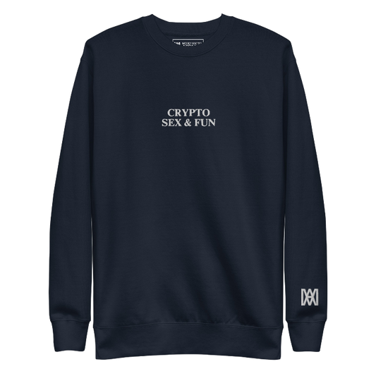 Crypto Sex & Fun - Crewneck