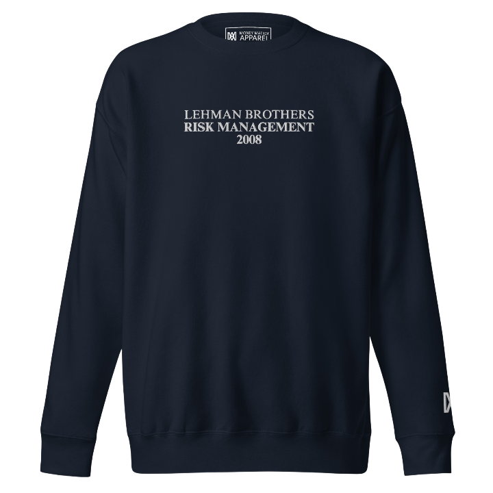 Lehman Brothers Risk Management 2008 - Crewneck