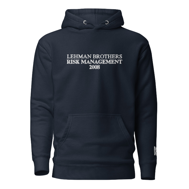 Lehman Brothers Risk Management 2008 - Hoodie