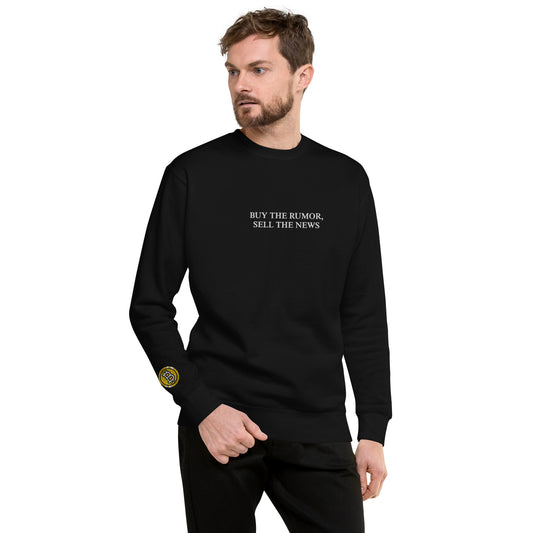 Le Crypto Daily Buy The Rumors Sell The News Crewneck